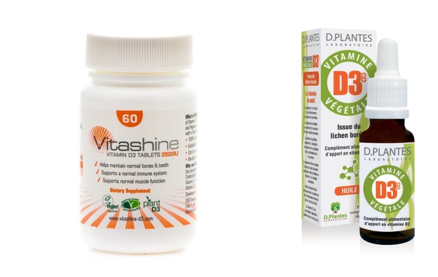 vitamines D3 végétales